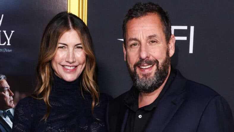 Jackie Sandler and Adam Sandler at the 2025 AFI Fest - Premiere Of Netflix's 'Jay Kelly'