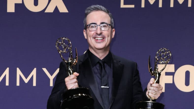 John Oliver at 71st Annual Primetime Emmy Awards - Press Room