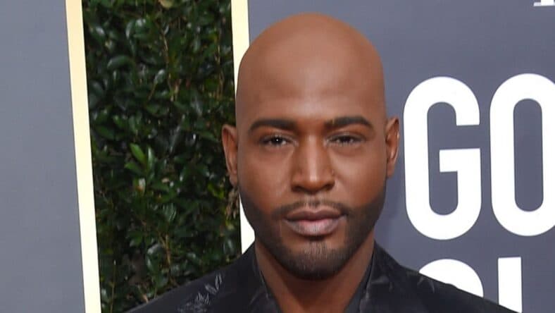 Karamo Brown on the red carpet