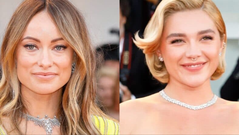 Olivia WIlde-Florence Pugh collage