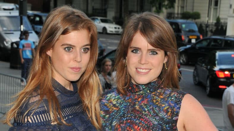 Princesses Beatrice and Eugenie