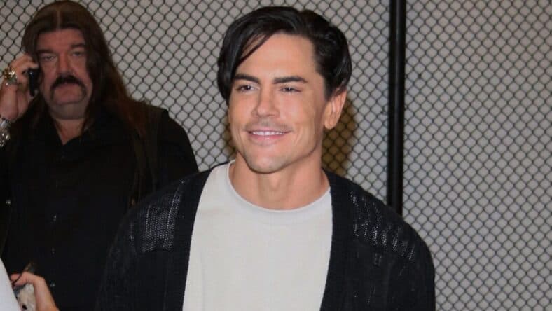 Tom Sandoval outside Hope The Mission in Woodland Hills