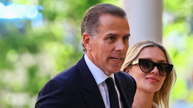 Hunter Biden arrives in court