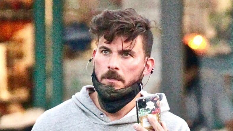 Jax Taylor outside.