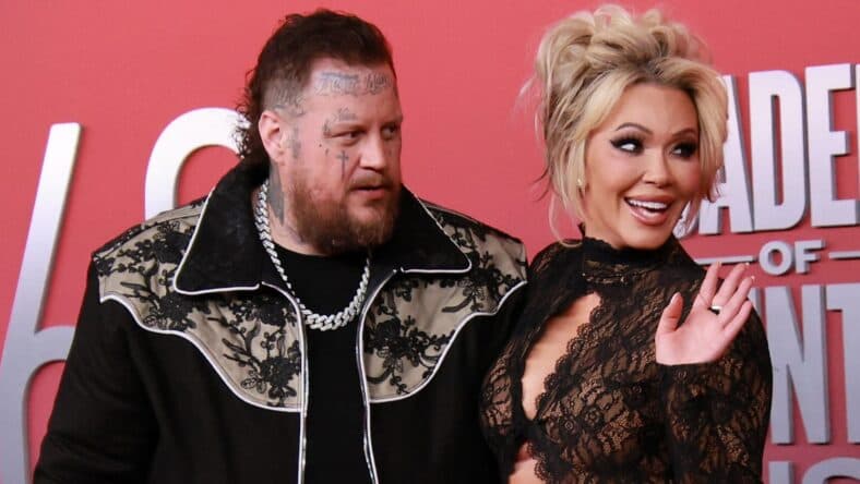 Jelly Roll and Bunnie Xo at the 60th Academy Of Country Music Awards In Frisco, USA