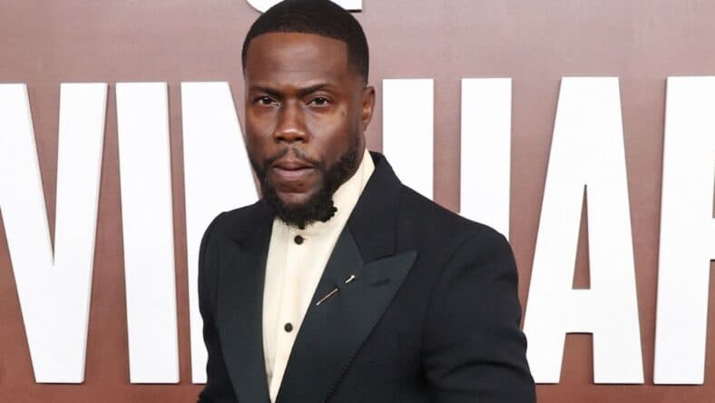 Kevin Hart on the red carpet