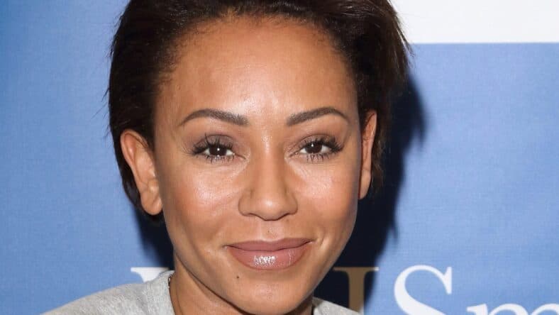 Mel B posing for a picture.