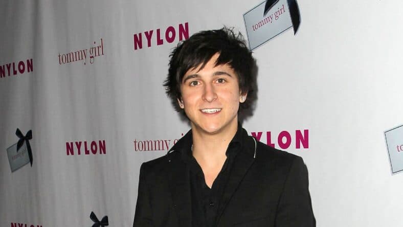 Mitchel Musso on the red carpet