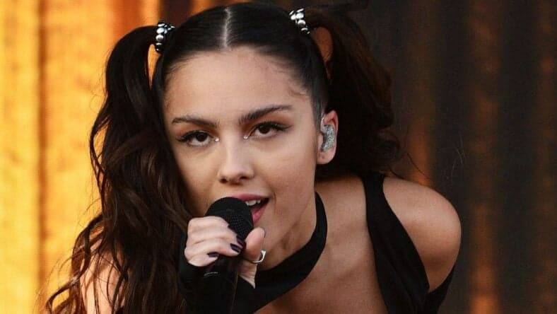 Olivia Rodrigo on stage