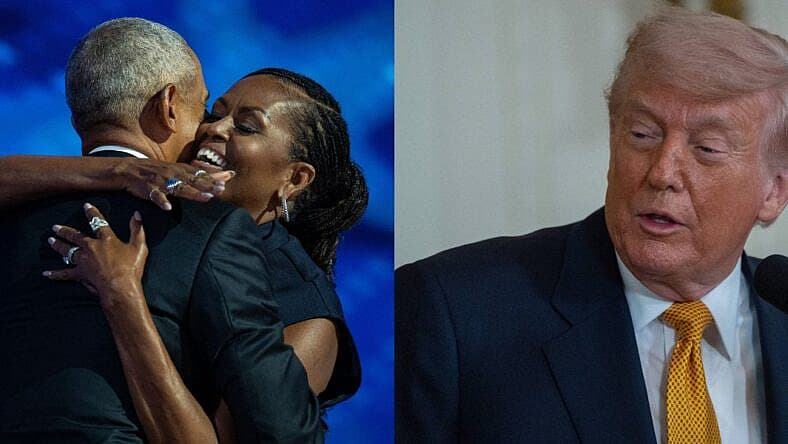 Barack Obama Says Trump Feud Has Strained His Marriage