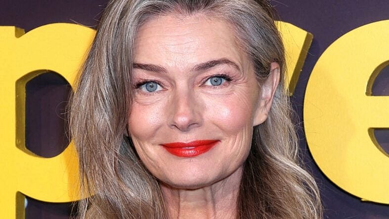 Paulina Porizkova at movie premiere