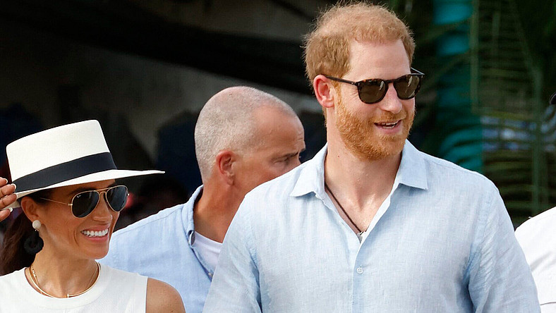 Meghan Markle and Prince Harry in Colombia