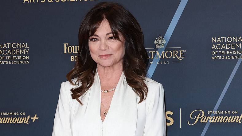 Valerie Bertinelli on the Emmy's red carpet