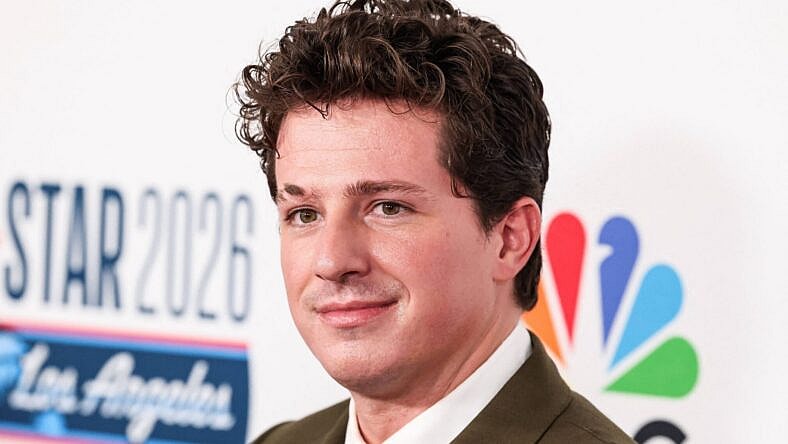 Charlie Puth at the Los Angeles Clippers And Comcast NBCUniversal's NBA All-Star 2026 Legendary Tip-Off Celebration