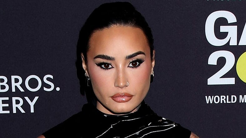 Demi Lovato at Project Healthy Minds' World Mental Health Day Gala