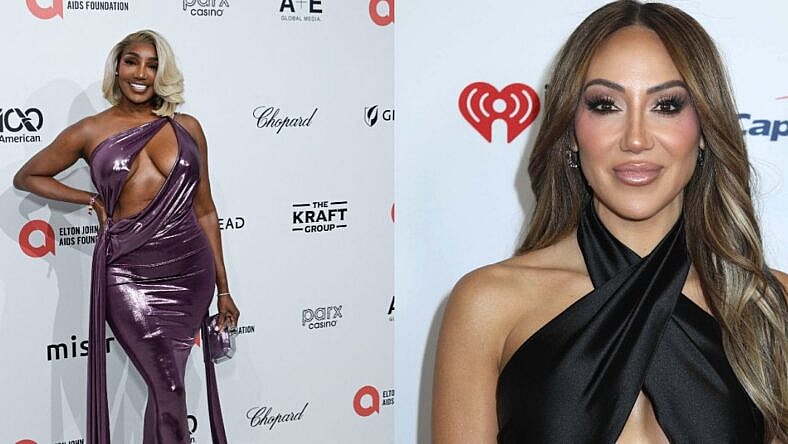 Photo collage of NeNe Leakes, Melissa Gorga.