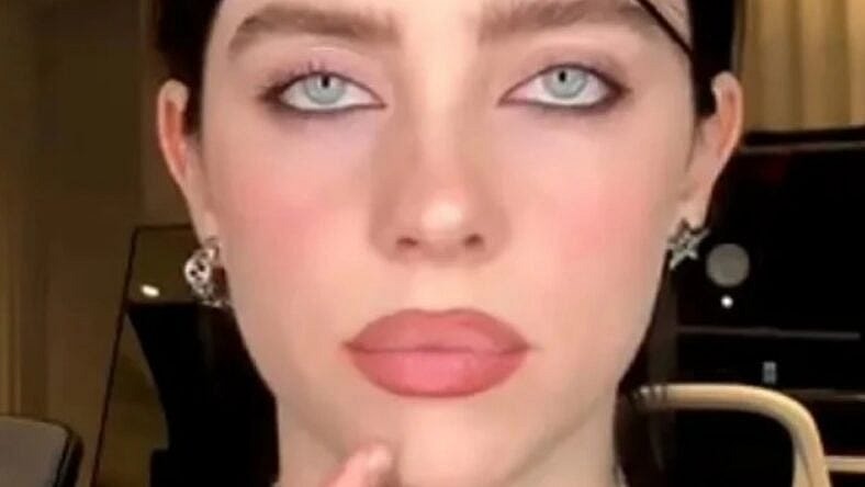 Billie Eilish close up