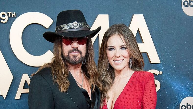 Billy Ray Cyrus and Elizabeth Hurley-