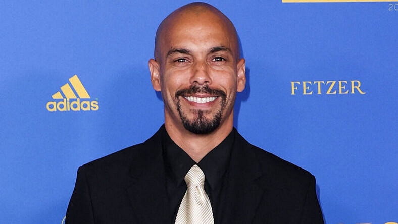 Bryton James at the 49th Daytime Emmy Awards