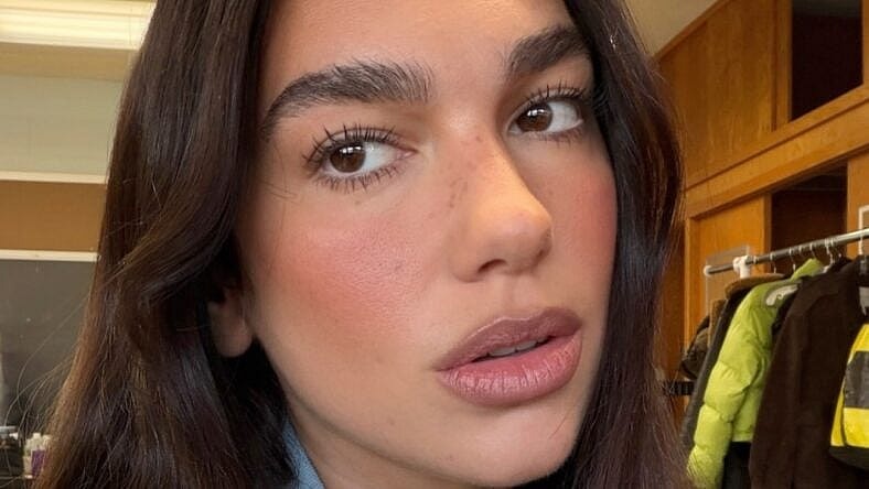 Dua Lipa close up