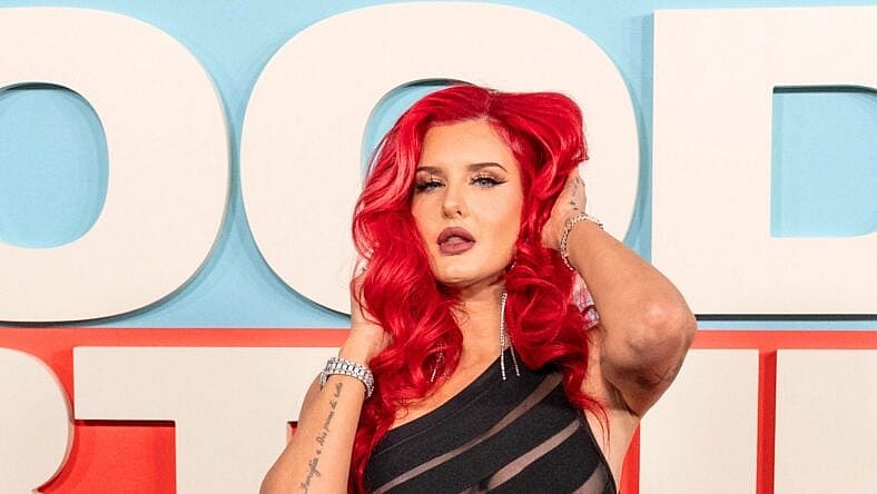 Justina Valentine on red carpet