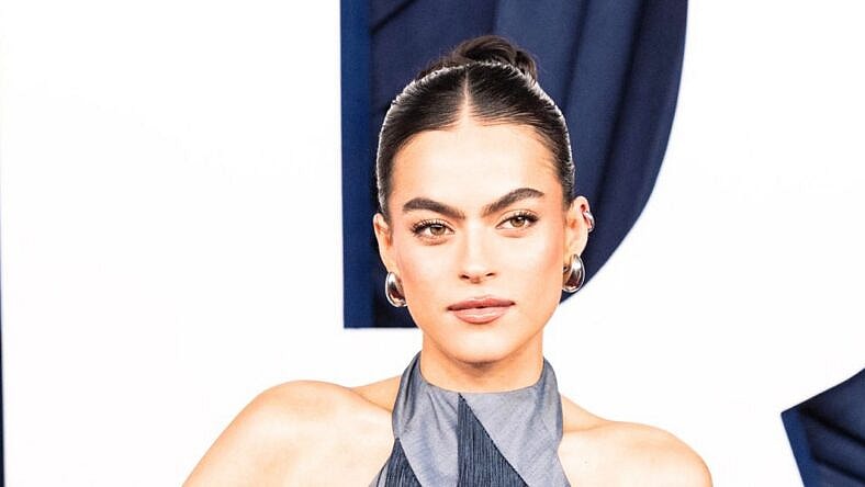 Sarah Jane Nader on the red carpet