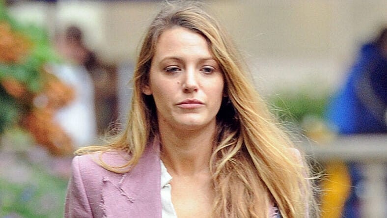 Blake Lively out in Bryant Park