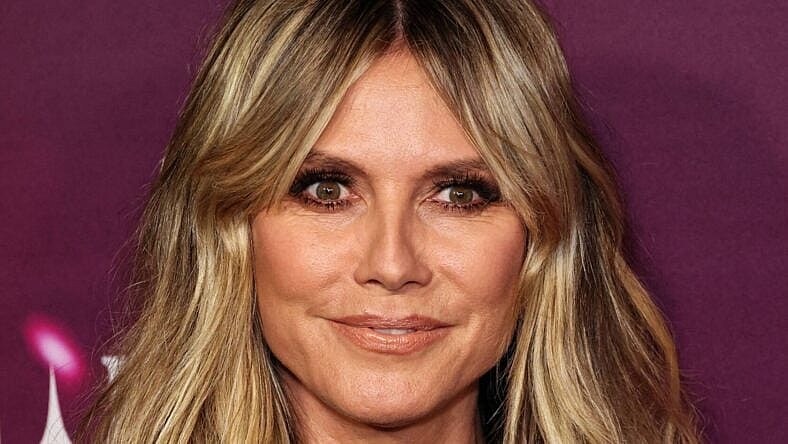 Heidi Klum at Los Angeles World Premiere Of CJ 4DPLEX's 'Infinite Icon: A Visual Memoir'