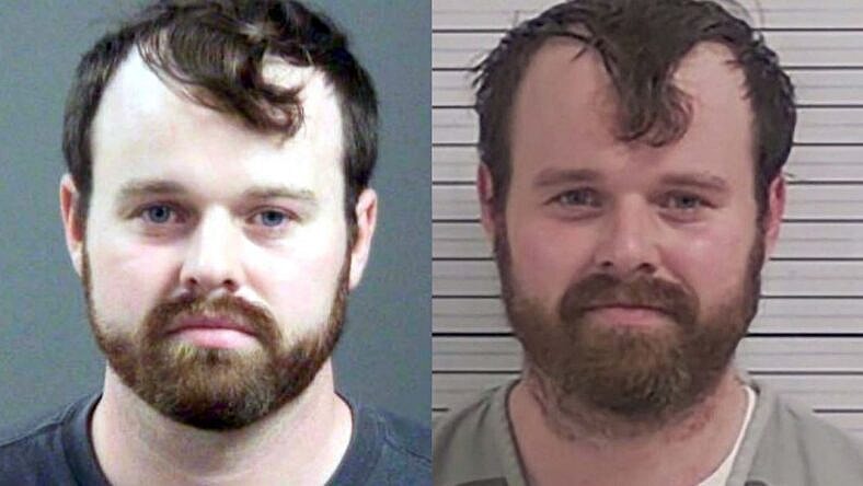 Joseph Duggar mugshots photo collage