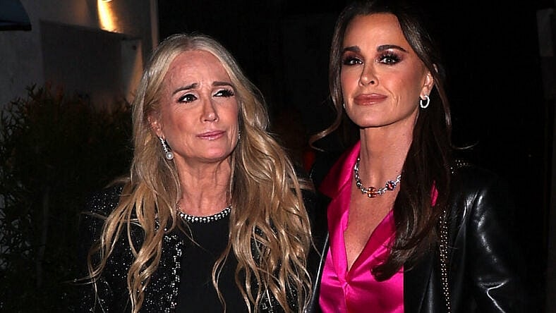 Kim and Kyle Richards