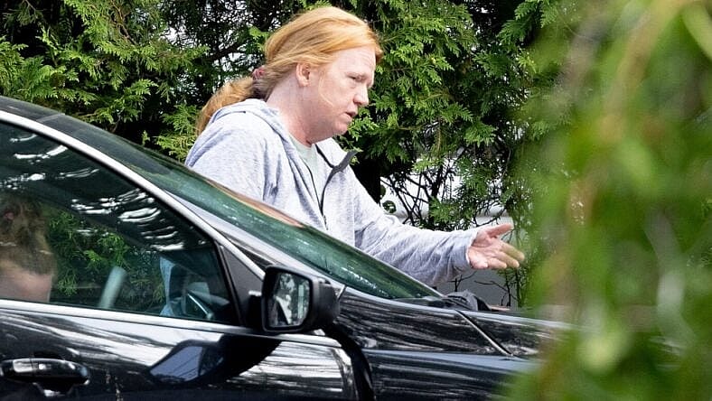 The tearful family of Gilgo serial killer Rex Heuermann returning home to Long Island nearly two weeks after he was first arrested.