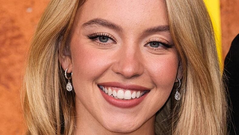 Sydney Sweeney wearing Pierre Cardin circa 2007, styled by Molly Dickson arrives at the Los Angeles Premiere Of HBO's 'Euphoria' Season 3