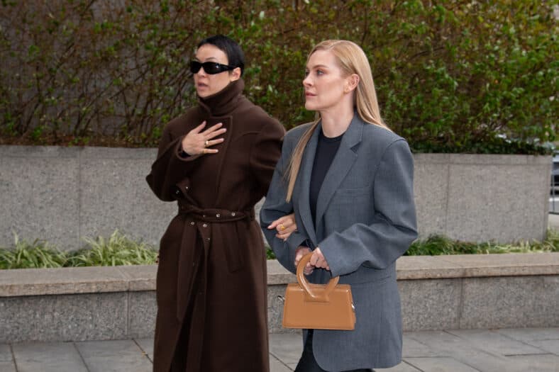 Leah McSweeney Arrives to Court for Employment Case vs. Andy Cohen