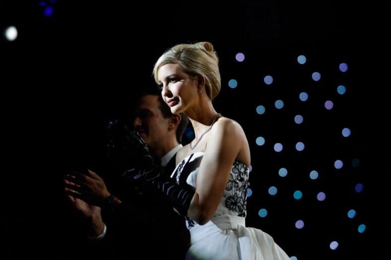 Ivanka Trump and Jared Kushner at the The Inauguration Of Donald J. Trump As The 47th President