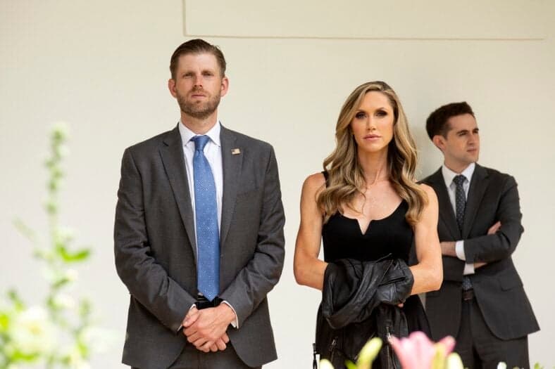 Eric and Lara Trump