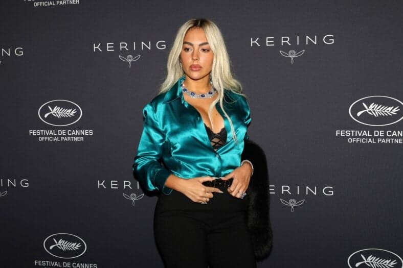 Georgina Rodríguez posando 