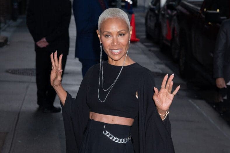 Jada Pinkett Smith at Late Show with Stephen Colbert