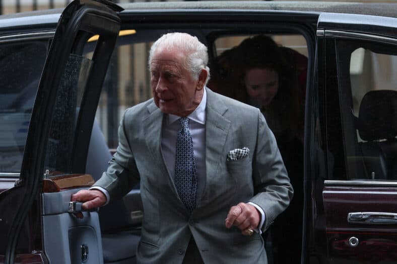 King Charles III Visits Guy's Hospital Cancer Centre