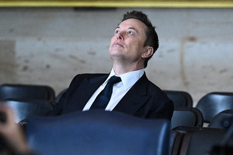 Elon Musk at the Trump and Vance Swearing-In at the US Capitol