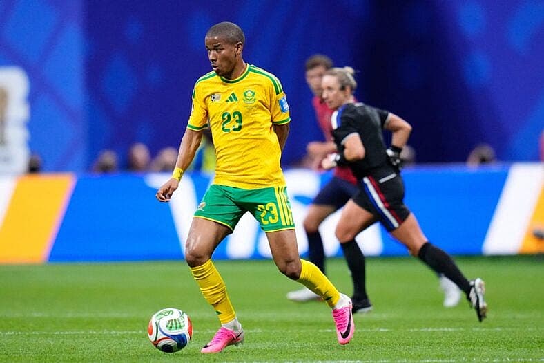 Jayden Adams of South Africa