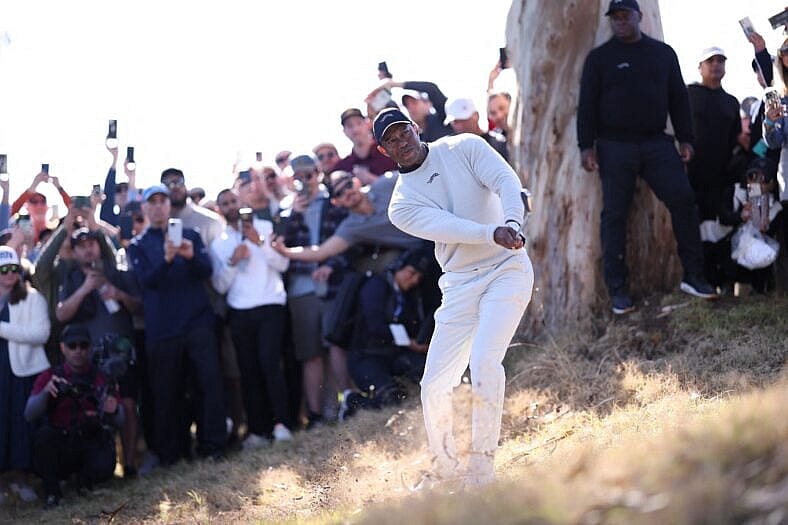 Tiger Woods at the 2024 PGA Tour The Genesis Invitational