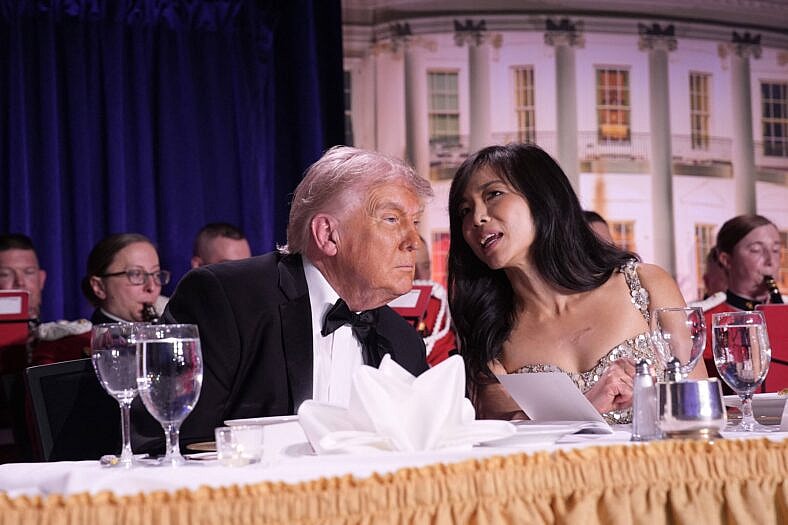 Trump at White House Correspondents' Dinner 2026