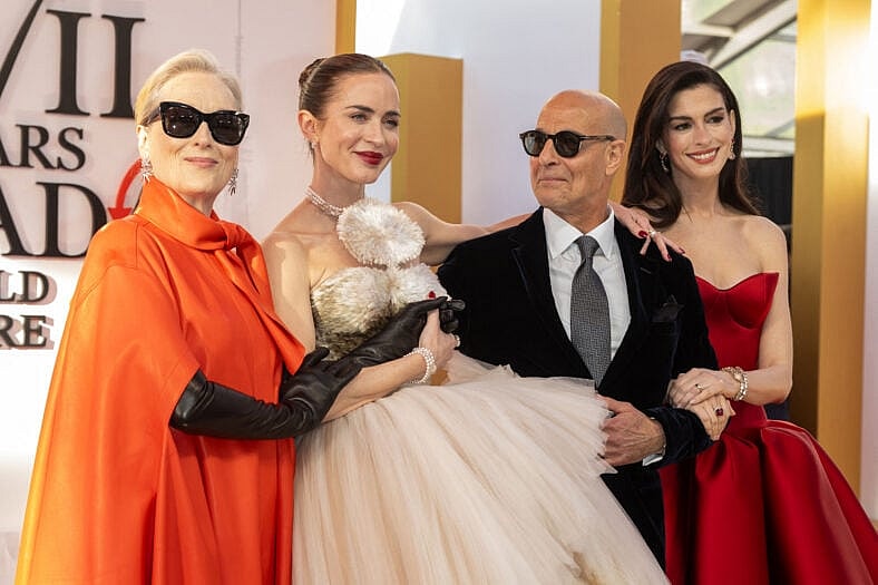 Meryl Streep, Emily Blunt, Stanley Tucci and Anne Hathaway attend ''The Devil Wears Prada 2'' New York premiere at Lincoln Center. 