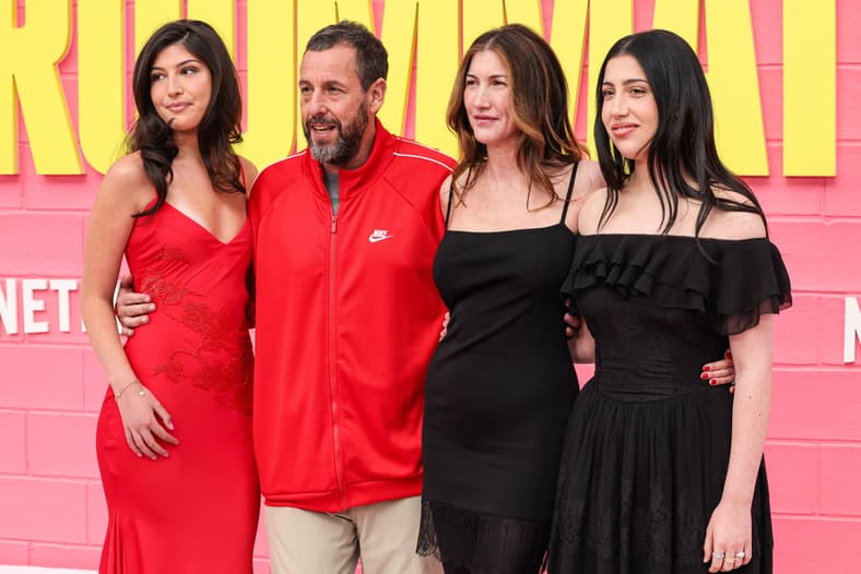 The Sandler Family at Los Angeles Premiere Of Netflix's 'Roommates'