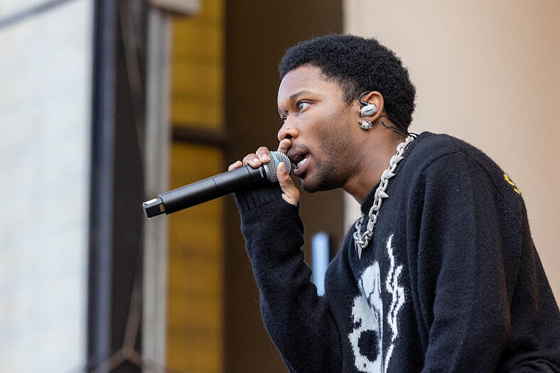 D4vd at the Lollapalooza Chicago 2024