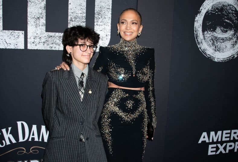 Jennifer Lopez and Emme at the Opening NIght of