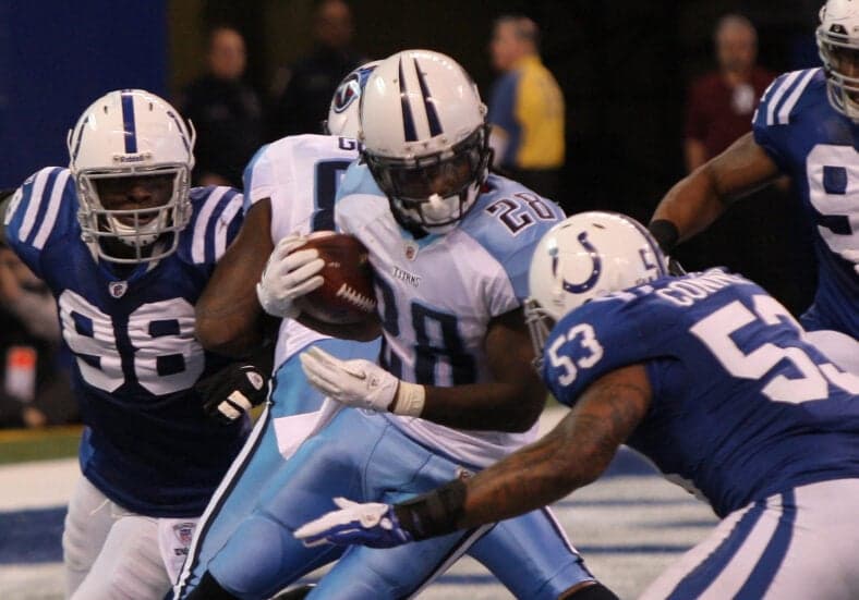 Chris Johnson, running back do Tennessee Titans