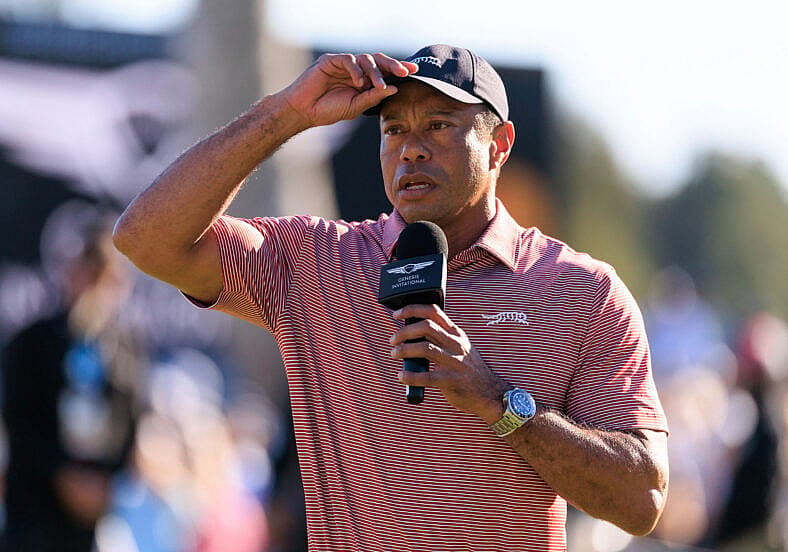 Tiger Woods at The 2026 Genesis Invitational