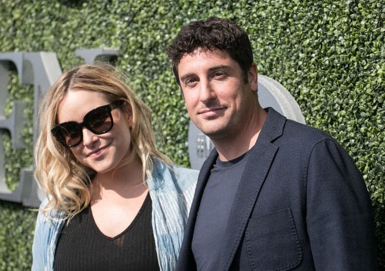 Jenny Mollen and Jason Biggs at the US Open
