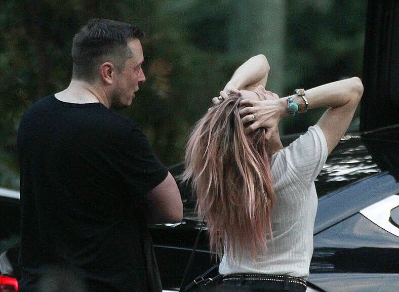 Amber Heard and Elon Musk